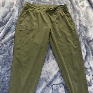 Old Navy Olive Green Go Dry Loose Fit Activewear Pants - Never Worn